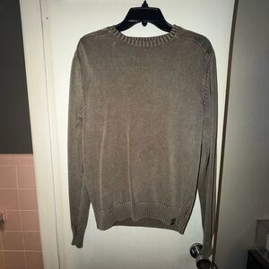 Weatherproof Men's Tan Crewneck Sweater